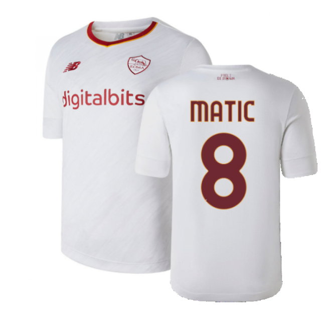 2022-2023 Roma Away Shirt (MATIC 8)-SoccerKits Hub | Buy Soccer Jerseys Online